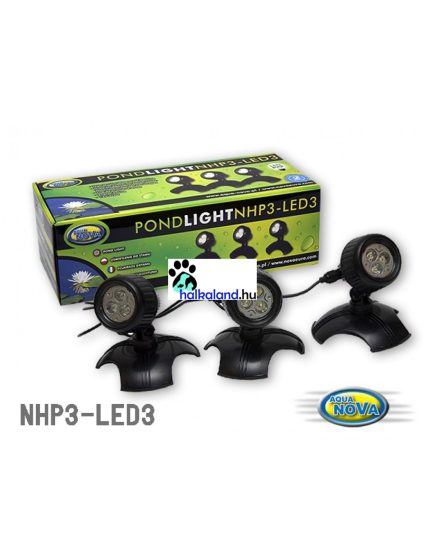 Aqua Nova NHP3-LED3 kerti tó világítás szett