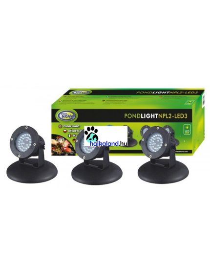 Aqua Nova NPL2-LED3 kerti tó világítás szett