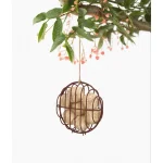 BOBBIE drót madáretető barna kör 7