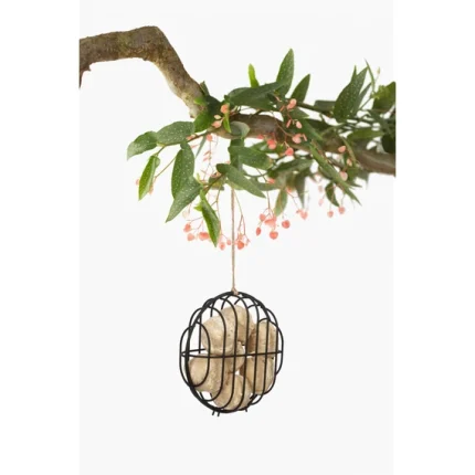 BOBBIE drót madáretető fekete kör alakú 7