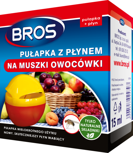 Bros Gyümölcslégy csapda+csalétek