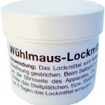 Csalianyag üregi rágcsálólövő készülékhez