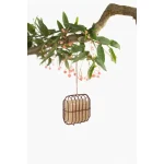 DEX drót madáretető barna négyzet 7