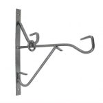 Fali virágtartó kar öntöttvas 25 cm