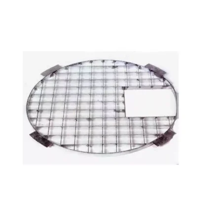 Fedőlap kerek acél 104 cm