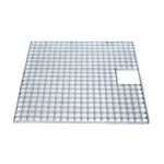 Fedőrács acél 100 x 100 cm