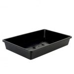 Fekete csíráztató tálca 6x37