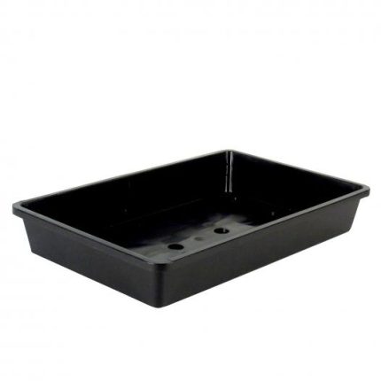 Fekete csíráztató tálca 6x37
