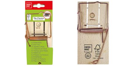 Hagyományos fa patkánycsapda