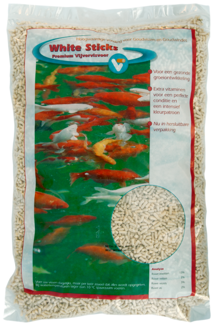 Haltáp 15L white sticks premium