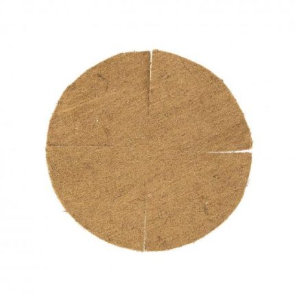 Hold alakú lapos kókuszbélés