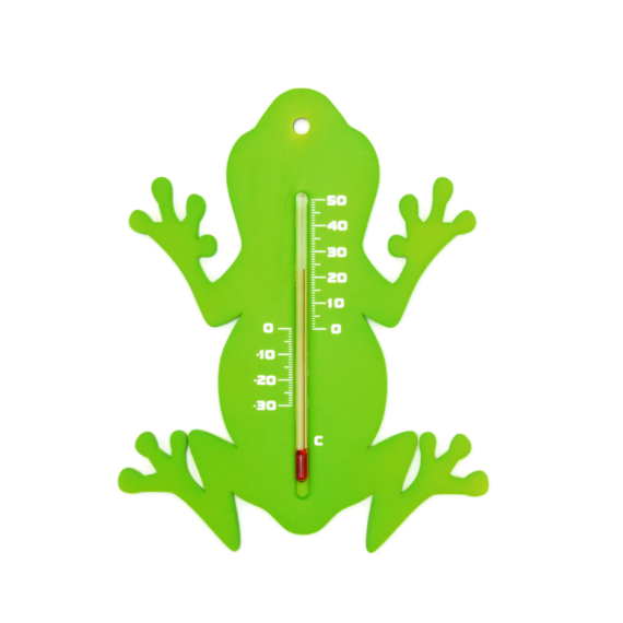 Homero_kulteri_muanyagzold_beka_forma15x11x03cm Hőmérő kültéri