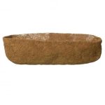 Kókuszkosár fali félkör 60cm