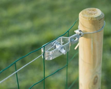 Kötöződrót szett 2db kapoccsal galvanizált