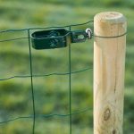 Kötöződrót szett 2db kapoccsal zöld