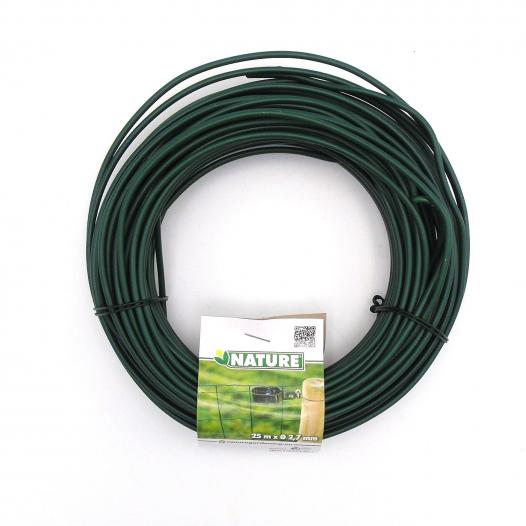 Kotozodrot_zold_muanyag_bevonattal_25_m_x_27mm Kötöződrót zöld műanyag bevonattal 25 m x 2