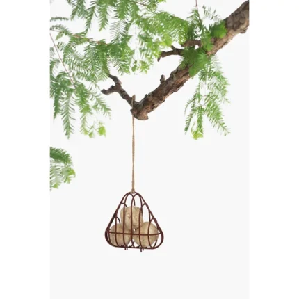 NALA drót madáretető barna háromszög 7