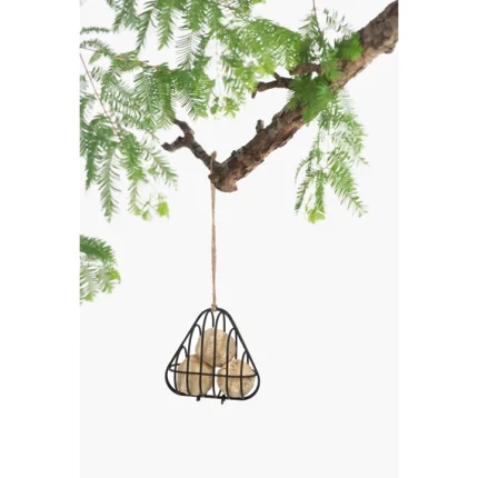 NALA drót madáretető fekete háromszög alakú 7