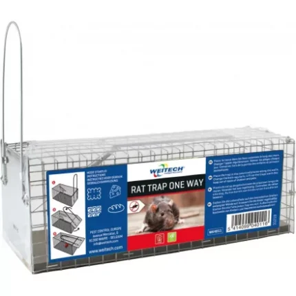 Patkánycsapda egyutas