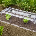 Pvc kerti alagút rögzítővel