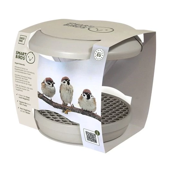Swissinno_SMART_madareteto_vilagosszurke Swissinno SMART madáretető világosszürke