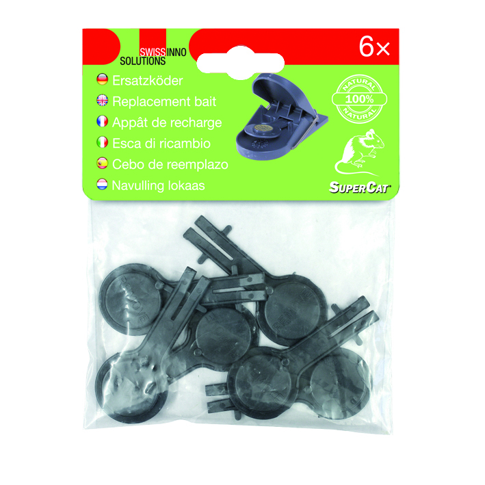 Swissinno_SuperCat_csaletek_1011001_egerfogohoz_10-dbxkarton Swissinno SuperCat csalétek 1011001 egérfogóhoz 10 db/karton