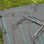 Talajtakaró rögzítő kampó 250x200x4mm 20db