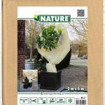 Téli takarófólia 2x 5m bézs színben