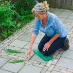 Térdpárna zöld XL 3x80x38 cm (habszivacs)