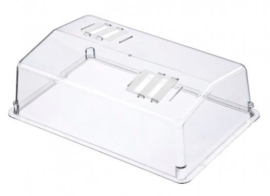 Teto_csiraztato_talcahoz_atlatszo_szellozovel_12x55x31cm Tető csíráztató tálcához