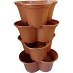 Torony virágtartó kicsi 16 cm