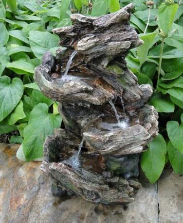 Vernier fatörzs csobogó+Led világítás 78x46x36cm