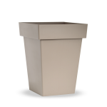 Virágcserép szögletes MELROSE 30x30x41 cm önfelszívó betéttel