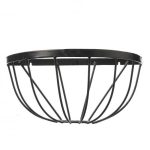 Virágtartó fali félkör 40 cm