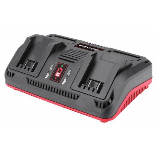 WORCRAFT_AKKUMULaTOR_ToLTo_2_X_20V4A WORCRAFT AKKUMULÁTOR TÖLTŐ 2 X 20V/4A